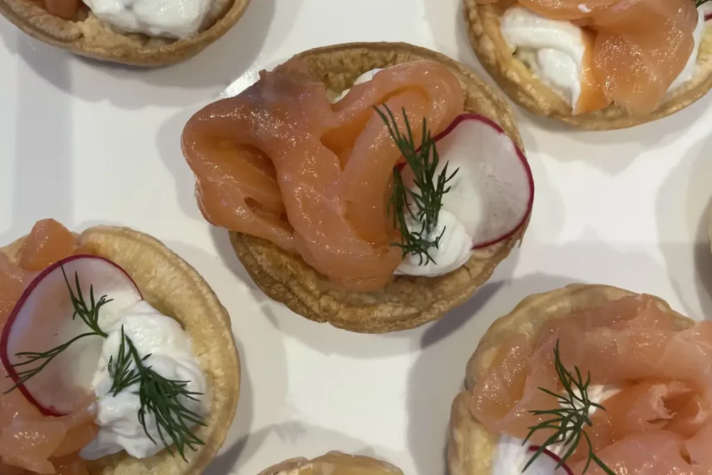 Hot and Cold Canapés